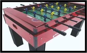 Quadro Decorativo Esportes Futebol Mesa Totó Pebolim Pacal Pub Bares Com Moldura RC007 Quadro Decorativo Esportes Futebol Mesa Totó Pebolim Pacal Pub Bares Com Moldura RC007