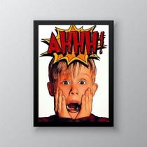 Quadro Decorativo Esqueceram de Mim 45x34cm - Moldura Preta Quadro Decorativo Esqueceram de Mim 45x34cm - Moldura Preta