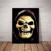 Quadro Decorativo Esqueleto He-man Arte