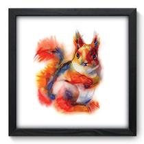 Quadro Decorativo - Esquilo - 33cm x 33cm - 192qdsp