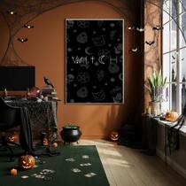 Quadro Decorativo Estampado Witch - 70X50Cm