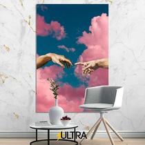 Quadro Decorativo Estátua Grega Aesthetic 90x60cm Domínio