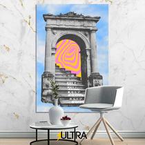 Quadro Decorativo Estátua Grega Aesthetic 90x60cm Domínio