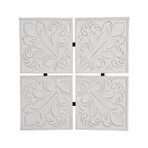 Quadro decorativo estilo mandala de madeira