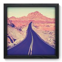 Quadro Decorativo - Estrada - 33cm x 33cm - 055qdpp