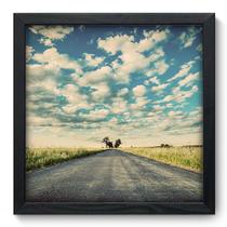 Quadro Decorativo - Estrada - 33cm x 33cm - 115qnpbp