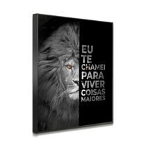 Quadro Decorativo Eu Te Chamei P&B