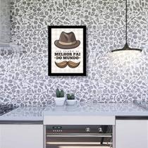 Quadro Decorativo Eu Tenho o Melhor Pai do Mundo 45x34cm