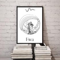 Quadro Decorativo Ewá Orixá- Umbanda 33X24Cm Quadro Decorativo Ewá Orixá- Umbanda 33X24Cm