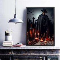 Quadro Decorativo Exú Tiriri 45X34Cm