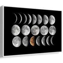 Quadro decorativo Fases da Lua - Art Canvas