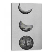 Quadro decorativo Fases da Lua em Desenho Minimalista - Art Canvas
