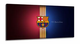 Quadro Decorativo FC Barcelona Futebol em Tecido Canvas Quadro Decorativo FC Barcelona Futebol em Tecido Canvas
