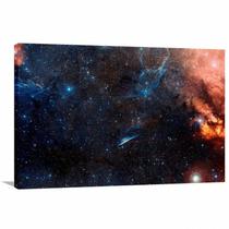Quadro decorativo Ficção Científica - Estrelas - Tela em Tecido Quadro decorativo Ficção Científica - Estrelas - Tela em Tecido