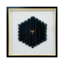 Quadro Decorativo Figuras Geometricas Design 3d Abstrato