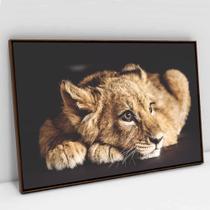 Quadro Decorativo Filhote do Predador em tela Canvas