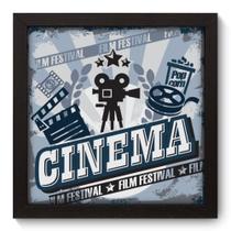 Quadro Decorativo - Film Festival - 22cm x 22cm - 002qdhp