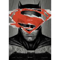 Quadro Decorativo Filme Batman X Superman 2016 MDF3mm 28X40cm Pôster 553-03