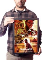 Quadro Decorativo Filme Cidade De Deus Arte