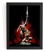 Quadro Decorativo Filme Conan O Barbaro Sem Texto