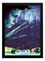 Quadro Decorativo Filme Edward Mãos De Tesoura Sem Texto Quadro Decorativo Filme Edward Mãos De Tesoura Sem Texto