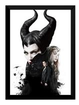 Quadro Decorativo Filme Malévola Poster Moldurado