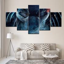 Quadro Decorativo Filme predador 5 peças