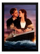 Quadro Decorativo Filme Titanic Foto Poster Com Moldura