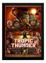 Quadro Decorativo Filme Trovão Tropical Tropic Thunder Arte