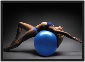 Quadro Decorativo Fitness Academias Pilates Decorações Com Moldura Quadro Decorativo Fitness Academias Pilates Decorações Com Moldura