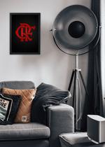 Quadro Decorativo Flamengo clube gigante - Com Vidro Tamanho:21cm x 30cm (A4) Quadro Decorativo Flamengo clube gigante - Com Vidro Tamanho:21cm x 30cm (A4)