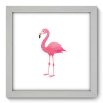 Quadro Decorativo - Flamingo - 22cm x 22cm - 033qnsab Quadro Decorativo - Flamingo - 22cm x 22cm - 033qnsab