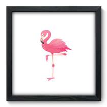 Quadro Decorativo - Flamingo - 33cm x 33cm - 034qnsbp