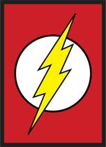 Quadro Decorativo Flash Nerd Geek Decorações Com Moldura Quadro Decorativo Flash Nerd Geek Decorações Com Moldura