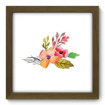 Quadro Decorativo - Flor - 22cm x 22cm - 060qdfm