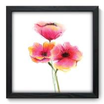 Quadro Decorativo - Flor - 33cm x 33cm - 109qdfp