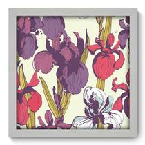 Quadro Decorativo - Flor - 33cm x 33cm - 132qdfb