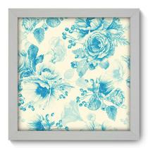 Quadro Decorativo - Floral - 22cm x 22cm - 082qdib