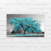 Quadro Decorativo Floral Árvore da Vida para Sala de Jantar, Estar e Quarto 55x100 Quadro Decorativo Floral Árvore da Vida para Sala de Jantar, Estar e Quarto 55x100