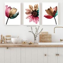 Quadro Decorativo Floral, quadro para quarto, quadro para sala - Pendure