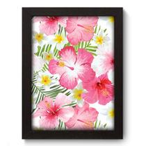 Quadro Decorativo - Flores - 19cm x 25cm - 140qdfp