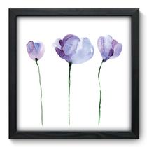 Quadro Decorativo - Flores - 33cm x 33cm - 062qdfp