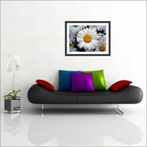 Quadro Decorativo Flores Branca Salas Decorações Com Moldura Quadro Decorativo Flores Branca Salas Decorações Com Moldura