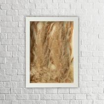 Quadro Decorativo Flores Secas Pluminha + Pampas 21x30 Quadro Decorativo Flores Secas Pluminha + Pampas 21x30