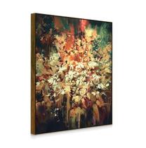 Quadro Decorativo Flores Tons Escuros perfeito para quem ama momentos e a arte. Ideal para salas, quartos e escritórios.