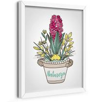 Quadro Decorativo Flores Vibrantes da Natureza