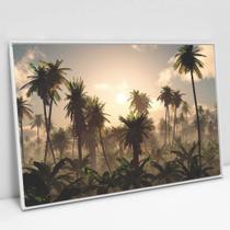 Quadro Decorativo Floresta e o Céu Azul em tela Canvas