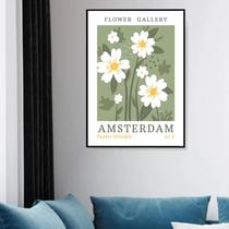 Quadro Decorativo Flower Gallery Amsterdam - 70x50cm