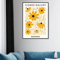 Quadro Decorativo Flower Gallery Bahamas - 70x50cm