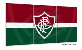 Quadro decorativo Fluminense com Tela em Tecido Quadro decorativo Fluminense com Tela em Tecido
